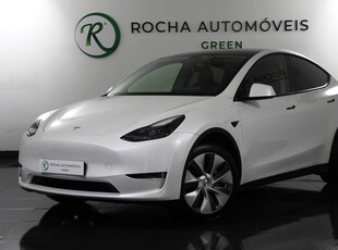 Tesla Model Y Long Range Tração Integral com 26 000 km por 46 999 € Rocha Green ༄ | Aveiro