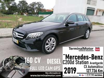 Mercedes Classe C C 200 d Avantgarde Aut. com 127 736 km por 28 750 € Terminal Motor | Setúbal