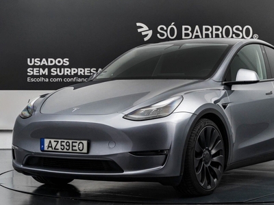 Tesla Model Y Performance Tração Integral por 53 990 € SÓ BARROSO® | Automóveis de Qualidade | Braga