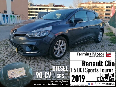 Renault Clio 1.5 dCi Limited Edition com 171 579 km por 12 000 € Terminal Motor | Setúbal
