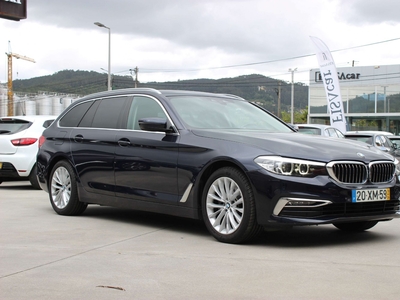BMW Serie-5 520 d Line Luxury Auto com 76 351 km por 34 900 € Fisacar Barcelos | Braga