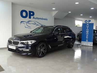 BMW Serie-5 520 d Line Luxury Auto com 90 000 km por 35 450 € OP Automóveis | Porto