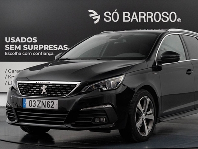 Peugeot 308 SW 1.5 BlueHDi GT Line EAT8 por 18 990 € SÓ BARROSO® | Automóveis de Qualidade | Braga