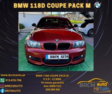 BMW 118 D COUPE PACK M