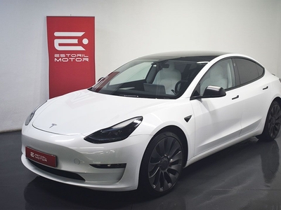 Tesla Model 3 Performance Tração Integral com 31 600 km por 42 500 € Estoril Motor | Lisboa