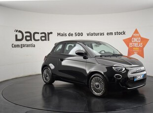 Fiat 500 23.8 kWh Novo com 3 474 km por 21 499 € Dacar automoveis | Porto