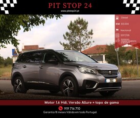 Peugeot 5008 1.6 BlueHDi Allure com 84 000 km por 22 500 € Pit Stop 24 | Coimbra