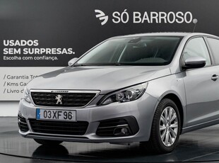 Peugeot 308 1.5 BlueHDi Style com 65 000 km por 15 990 € SÓ BARROSO® | Automóveis de Qualidade | Braga
