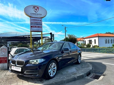 BMW Serie-5 518 d Line Luxury com 213 000 km por 17 490 € Conceito Automóvel | Porto