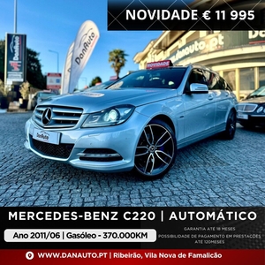 Mercedes Classe C C 220 CDi Avantgarde BlueE.Aut. com 370 000 km por 12 399 € DanAuto | Braga