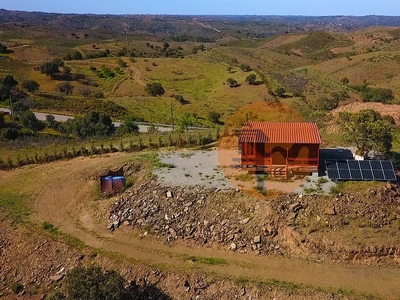 Terreno com 12.720 m2 - casa de madeira - vista mar - campeiros - castro marim - algarve