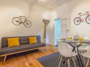 Apartamento de 2 quartos de luxo para alugar na Baixa, Lisboa