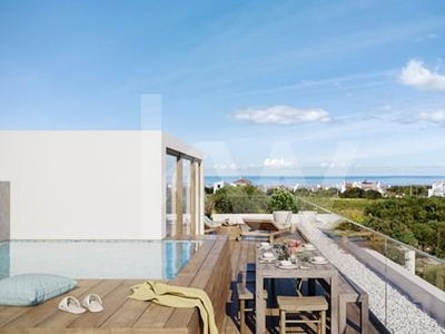 Unidade Fraccionada T3 Novo com rooftop com vista mar e piscina privativa no Pestana Porto Covo