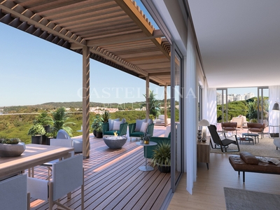 Penthouse com 4 suítes e terraço em condomínio privado em Miraflores