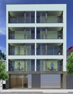 Apartamento novo T2 com 83m2 e uma varanda de 7m2, Porto.