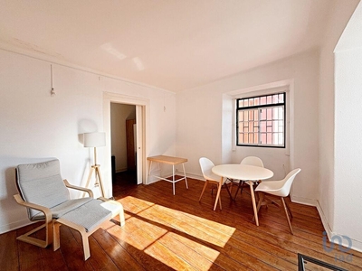 Apartamento T2 em Lisboa de 40,00 m²