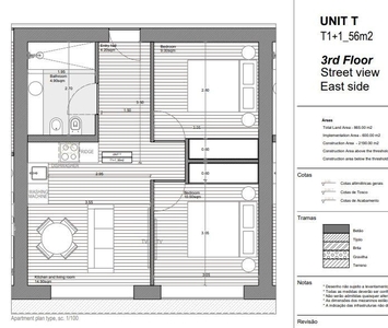 Apartamento T1+1 em condomínio de luxo com piscina, ginásio e jacuzzi