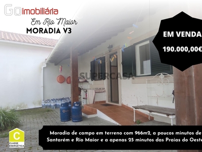 Moradia T3 à venda em Rio Maior