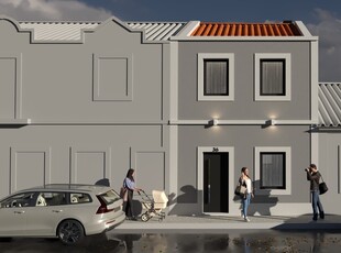 Loja com projeto aprovado para Moradia unifamiliar com 2 pisos, no Barreiro Velho-Zona ARU