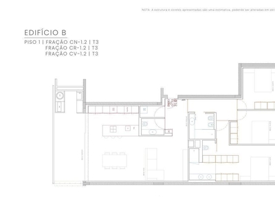 Apartamento T3 em Braga de 151,00 m2