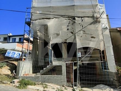 Moradia geminada T3 em construção no Bairro Girassol em Odivelas