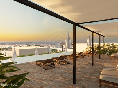 Apartamento T3 novo com piscina e jardim em Tavira, Algarve