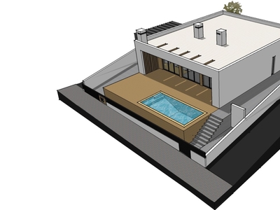 Moderna moradia térrea V3 com piscina, para venda em Altura, Algarve
