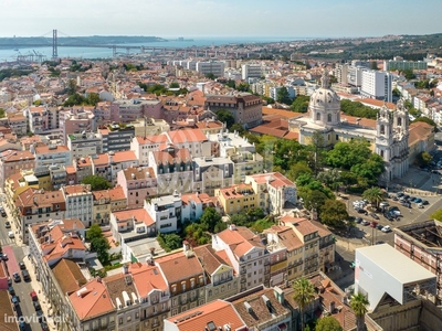 Apartamento T4 penthouse, vista rio, na Estrela, Lisboa