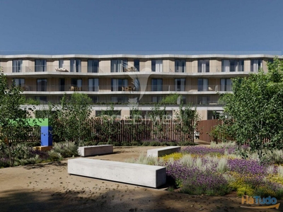 Apartamento T3 novo, com terraço, jardim privado, em Paranhos