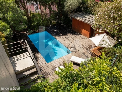 Apartamento T4 com piscina e jardim | Principe Real | Lisboa