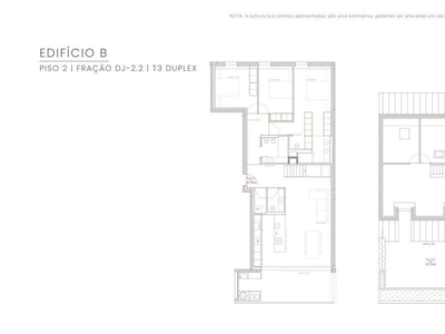 Apartamento T3 em Braga de 203,00 m²