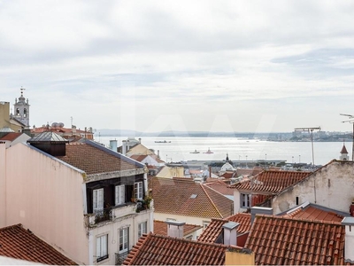 turnkey Studio + Loft 2 bedroom duplex in Bica, Lisbon, with Tejo view | for Rent