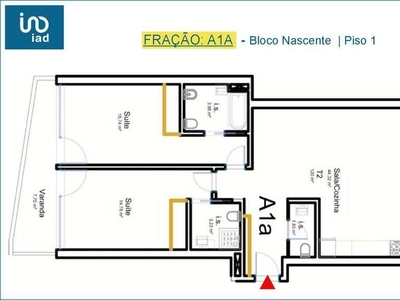 Apartamento T2 em Aveiro de 94,00 m2