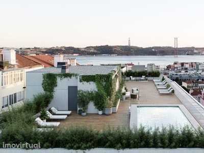 Apartamento T2 em Lisboa de 116,00 m2