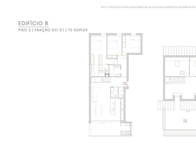 Apartamento T3 em Braga de 203,00 m2