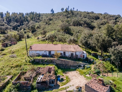 Casa de campo isolada com vista desafogada