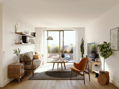 Apartamento T1+1 com varanda inserido em novo empreendimento premium nas Antas