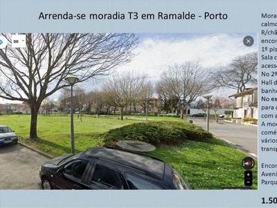 Moradia T3 para arrendamento em Ramalde