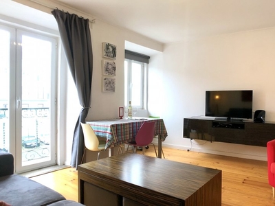 Confortável apartamento de 1 quarto para alugar em Arroios, Lisboa