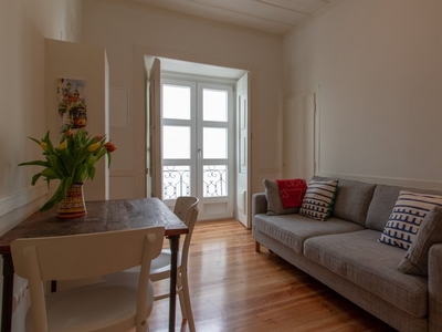 Apartamento chique para alugar em Santa Maria Maior, Lisboa