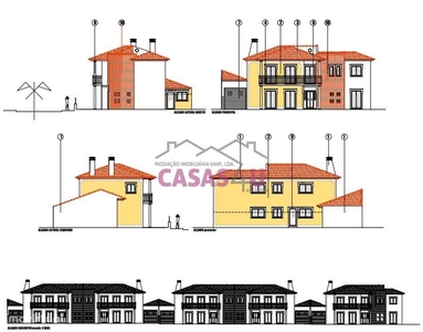 Moradias em construção