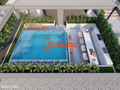 Apartamento T2 novo com piscina, garagem e terraço no Montenegro, Faro