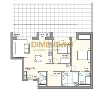 Apartamento T2+1 novo para venda em Fânzeres DCI106E (DCI106E)