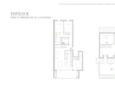 Apartamento T3 em Braga de 197,00 m2