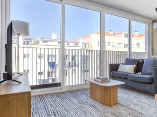 Apartamento com 1 quarto para alugar em Alvalade, Lisboa
