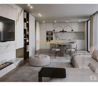 Apartamento T2 novo c Varanda para venda em Canidelo DCI114B