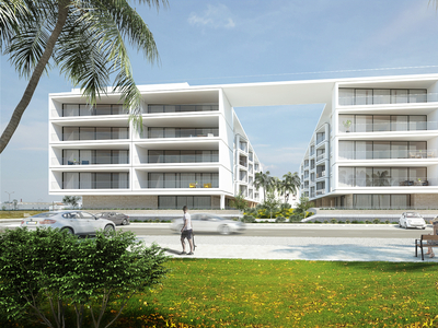 Apartamento T2 novo, com piscina comum, na fantástica Marina de Olhão.