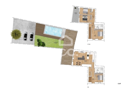 Moradia Unifamiliar T4 NOVA com quintal de 227 m2 e Piscina | Aguiar