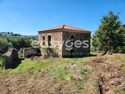 Terreno com 2430 m2 e duas casas em pedra localizadas em Tábua