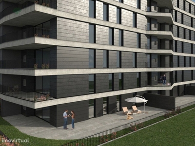 Apartamento T3 com terraço com 17 m2, Edifício Green Terrace